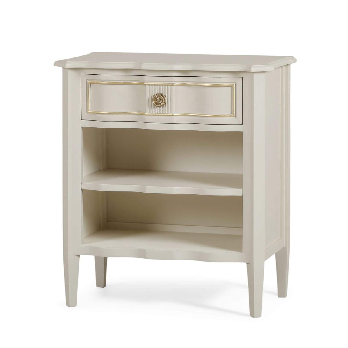 Bramble Connaught 1 Drawer Removable Shelf Bedside Table - supplier example in PUT GLD NDT