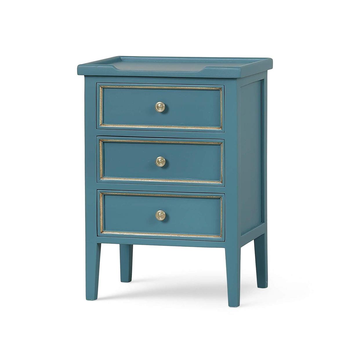 Bramble Eton 3 Drawer End Table with Knob A - supplier example in PBA FRW NDT