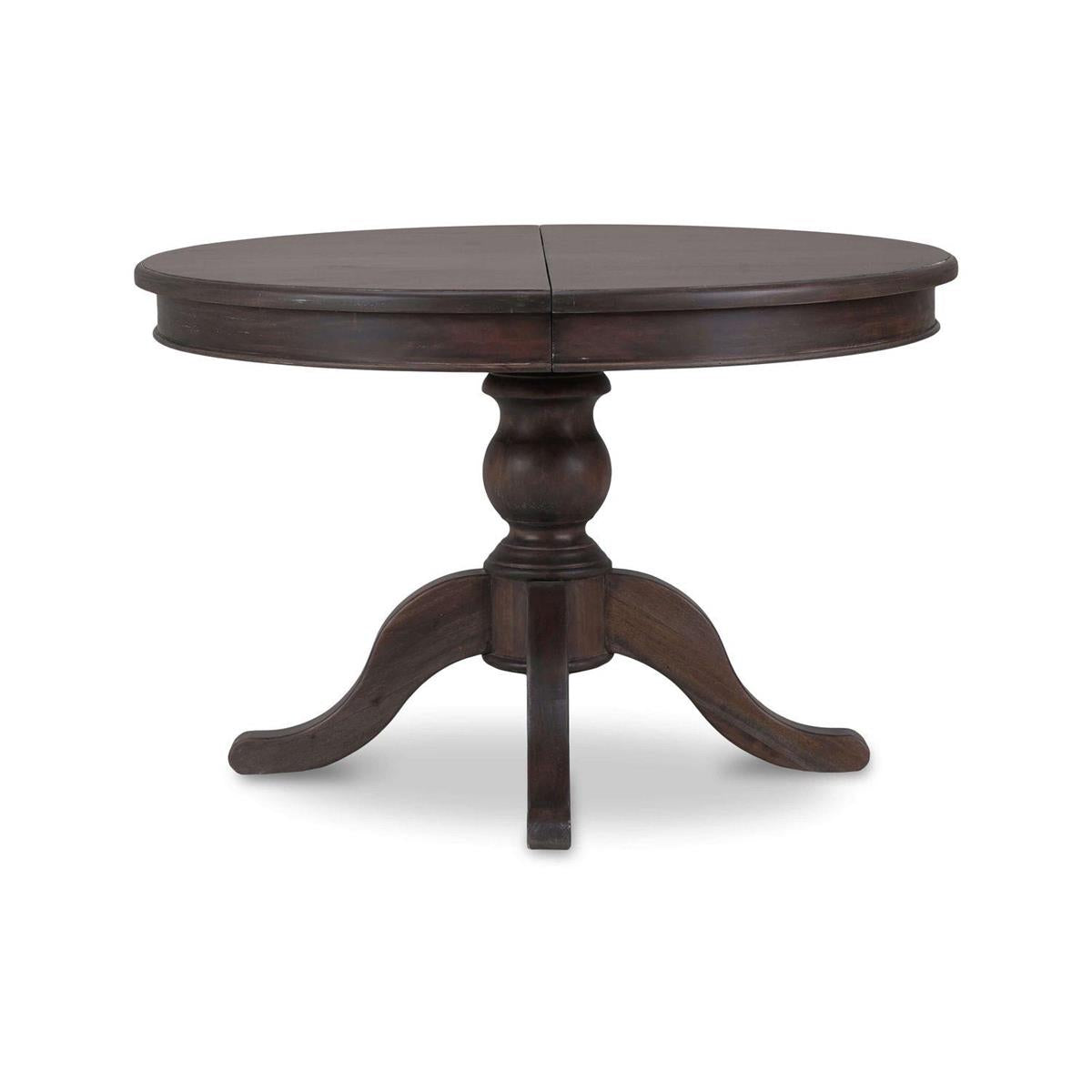 Bramble Farmhouse Round Extension Table 48 - 67.5" - supplier example in CCA