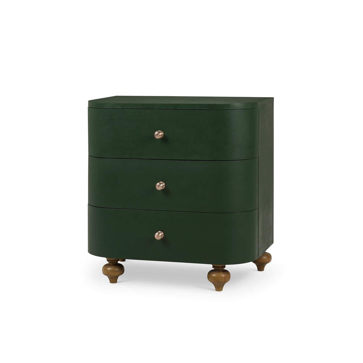 Bramble Fenchurch Linen Wrapped Bedside Table - supplier example in FIVY AFD