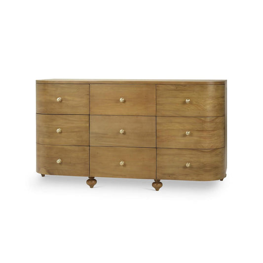 Bramble Fenchurch Solid Wood 9 Drawer Dresser - supplier example in AFD