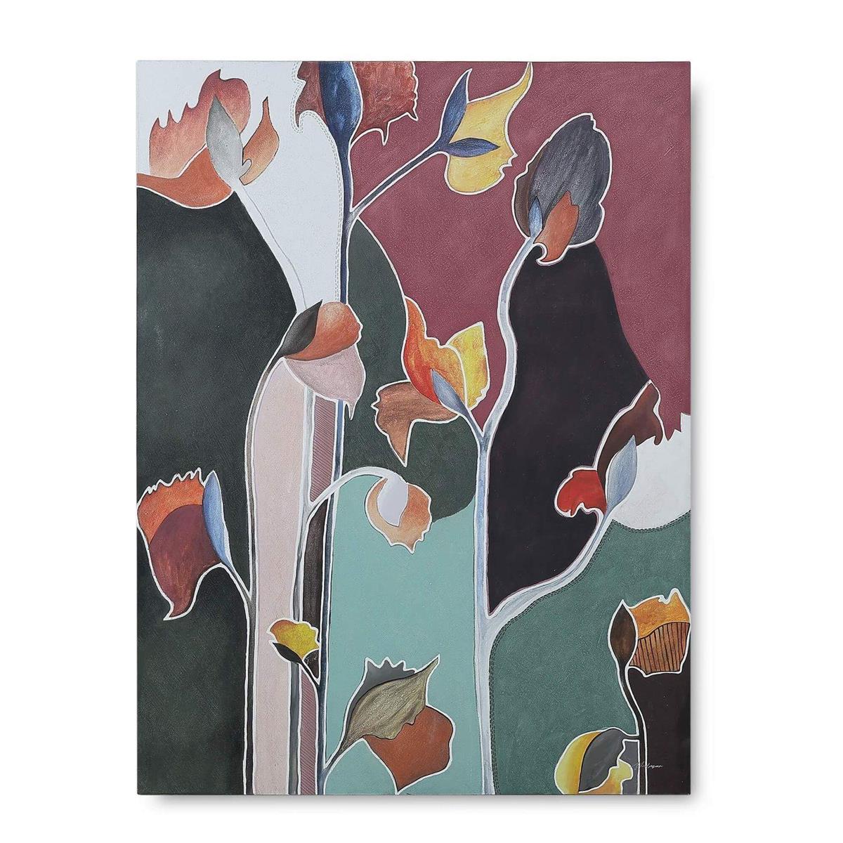Bramble Garden Muse on Canvas 63 x 47 witho Frame - supplier example in C1101