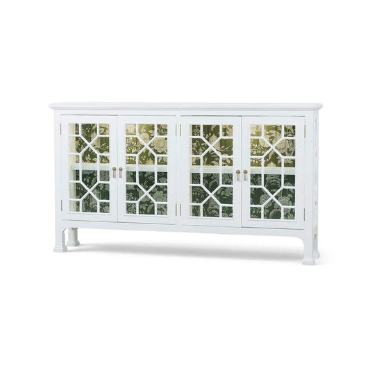 Bramble Grosvenor Narrow Display Sideboard with LED Lights - supplier example in TRW S1099 NDT
