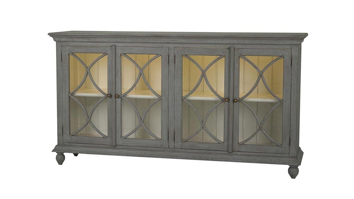 Bramble Hamilton 4 Door Buffet with 2 LED - supplier example in GCH WHD