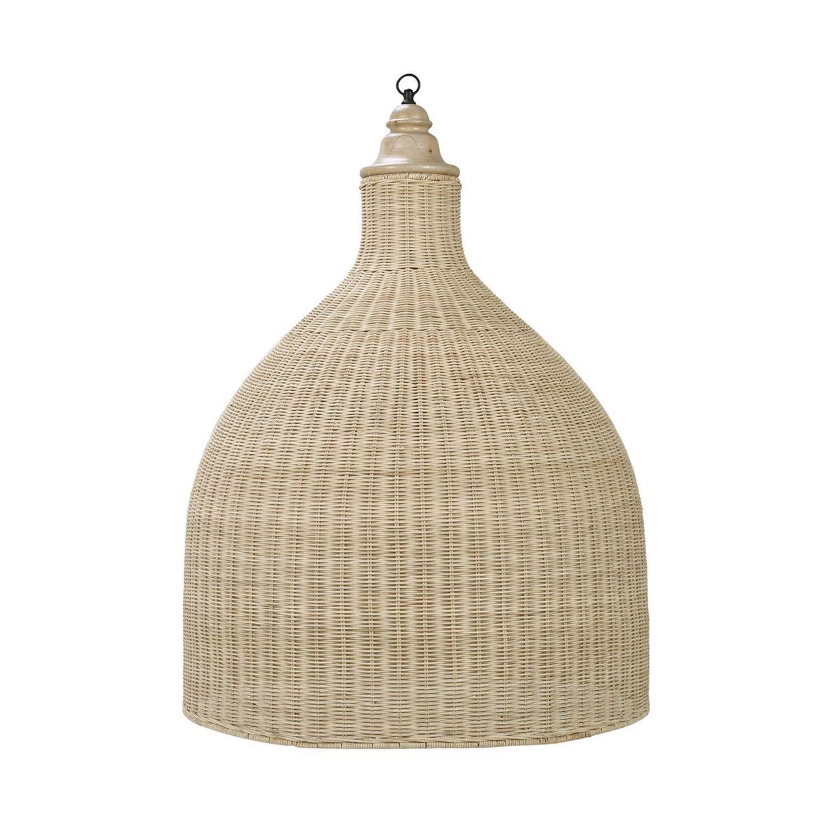 Bramble Hampton Rattan Pendant Extra Large - supplier example in RNAT