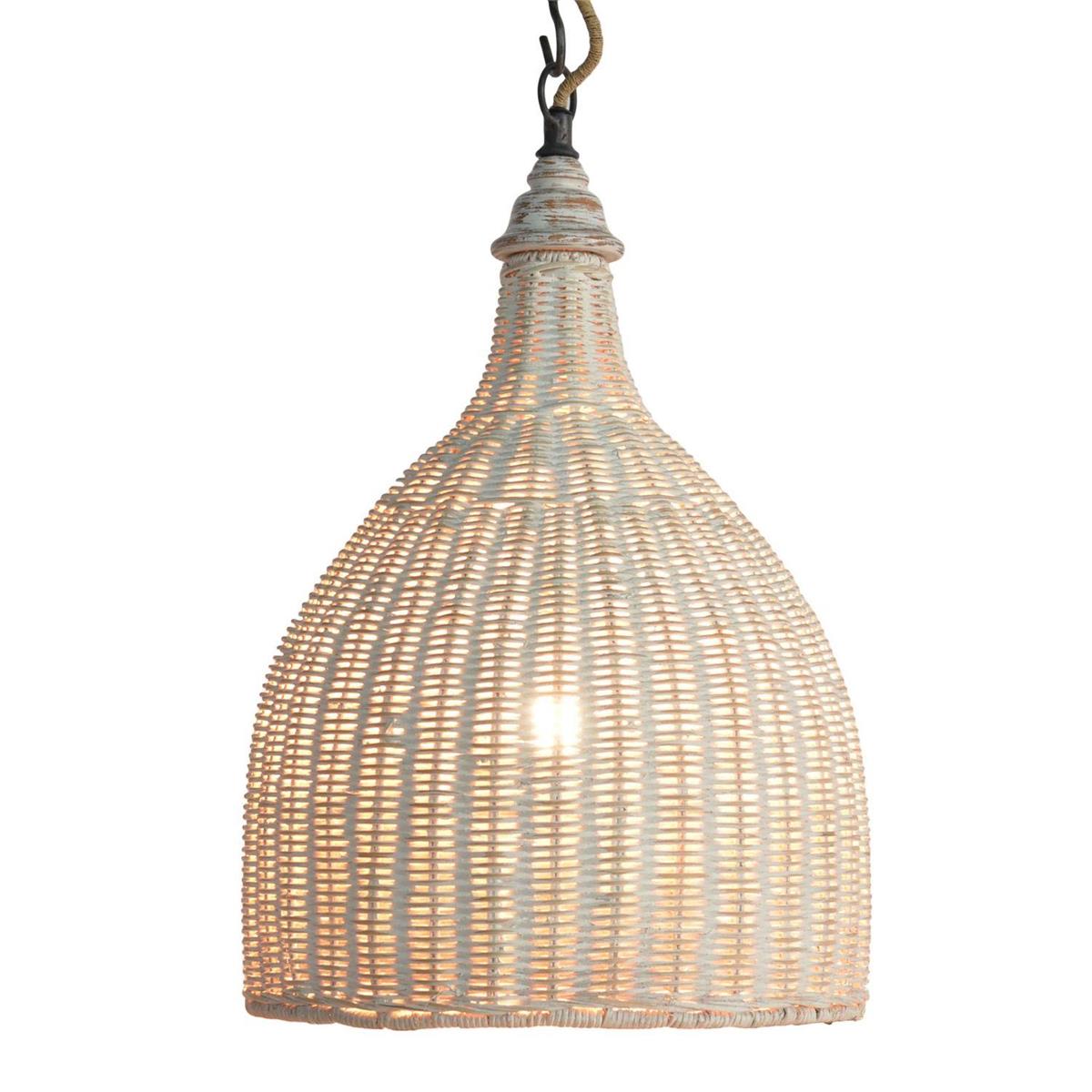 Bramble Hampton Rattan Pendant Small - supplier example in RWWS