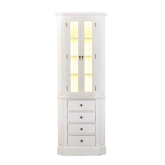 Bramble Jefferson Corner Cabinet with 4 LED - supplier example in WHD LDT