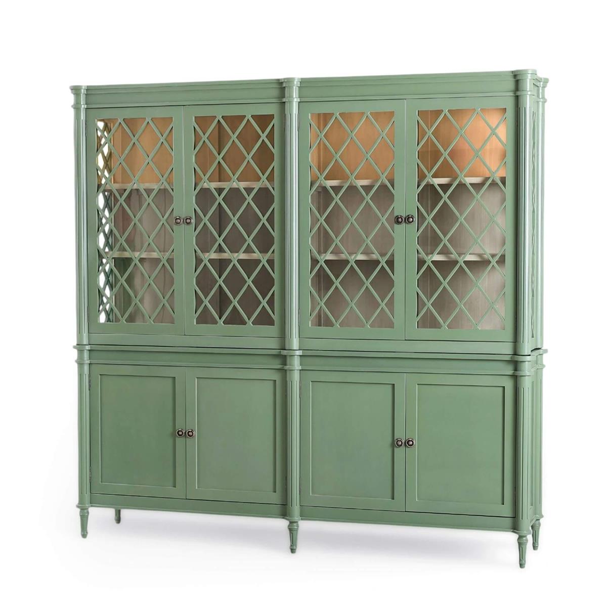 Bramble Kelly 4 Door Glass Display Cabinet with LED - supplier example in WLS SNB NDT