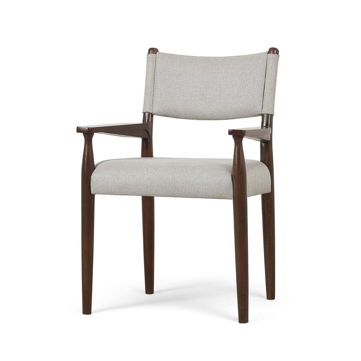 Bramble Langford Upholstered Dining Chair with Arms - supplier example in WLT LL207