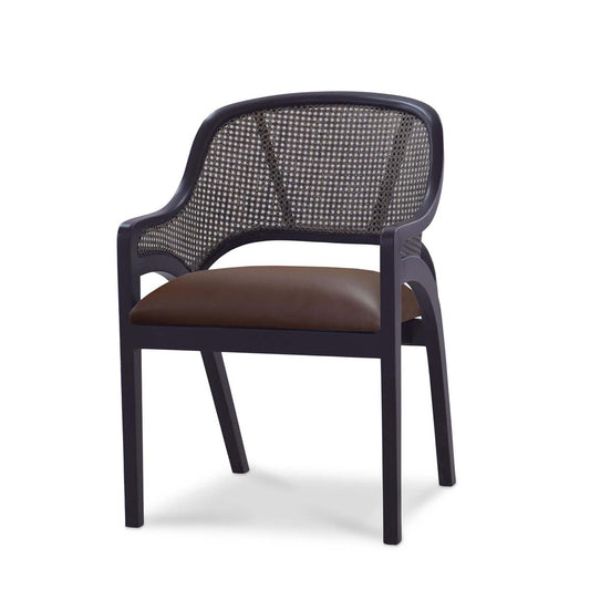 Bramble Mayfair Chair with Leather - supplier example in BBA FBDL RBWS