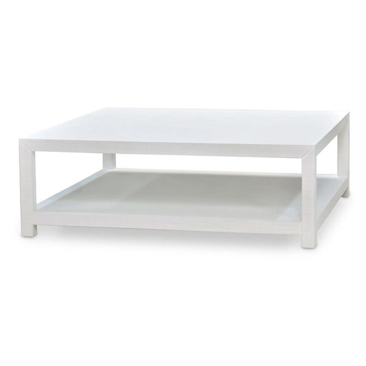 Bramble Milan Square Linen Wrapped Coffee Table - supplier example in FDOW