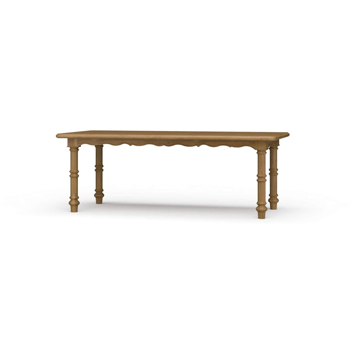 Bramble Palmetto Dining Table 84" - supplier example in AFD