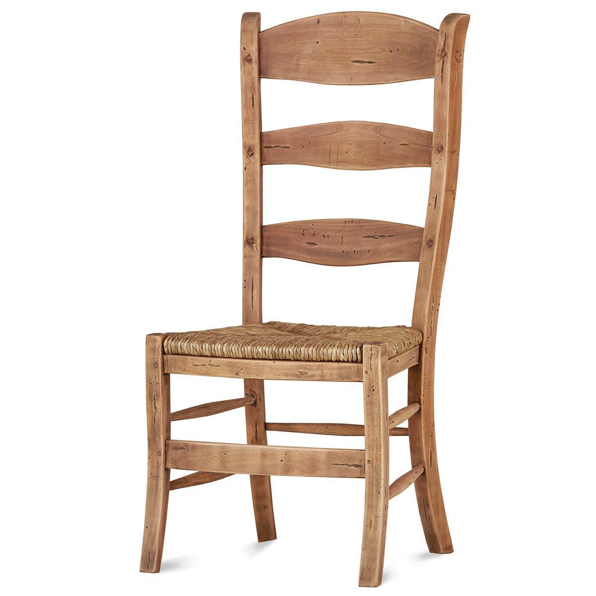 Bramble Peg & Dowel Ladder Back with Rush Seat - supplier example in DRW