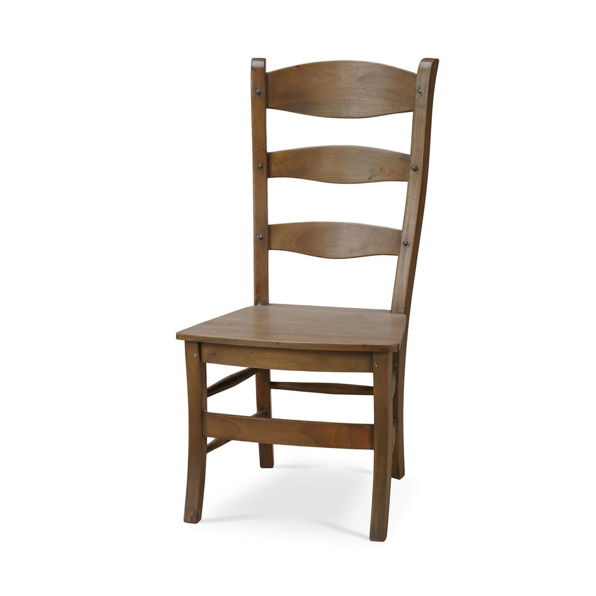 Bramble Peg & Dowel Ladder Back with Wooden Seat - supplier example in STW