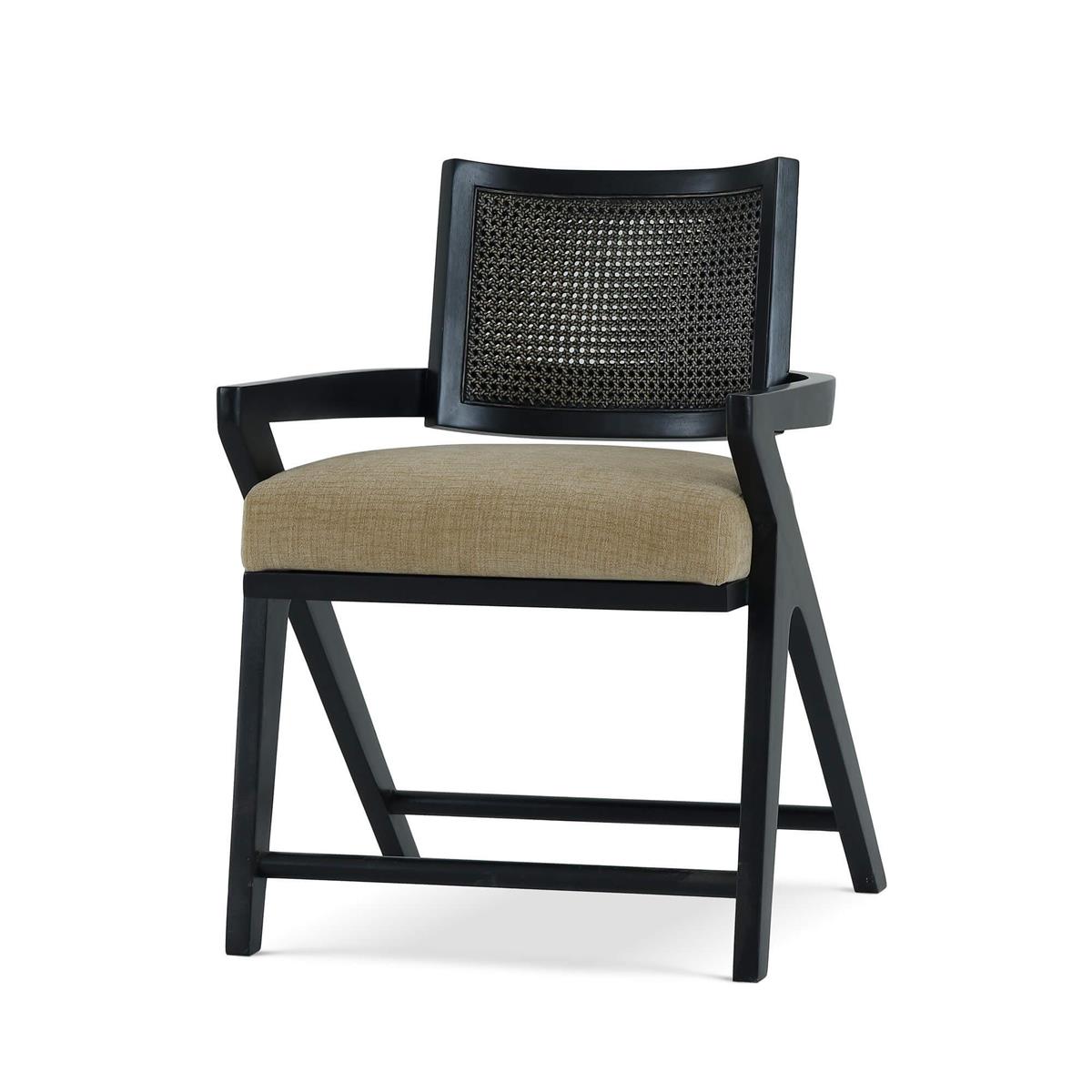Bramble Pierre Dining Chair with Rattan Back - supplier example in BBA SF246 RBWS