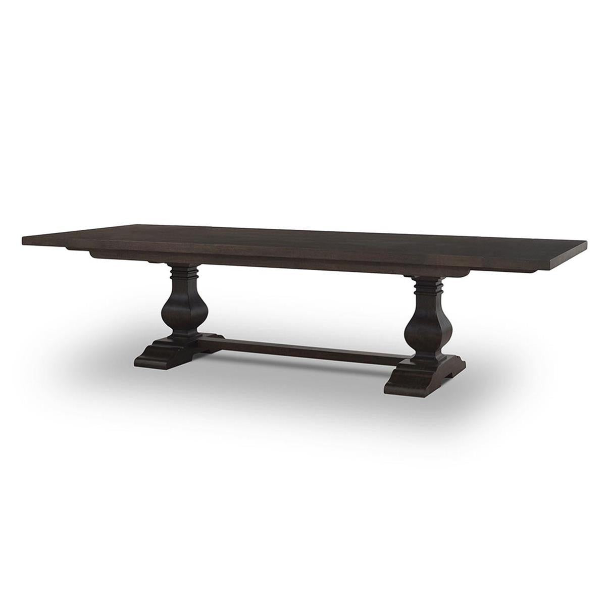 Bramble Trestle Extension Table 96 - 120" witho Grooves - supplier example in BLW