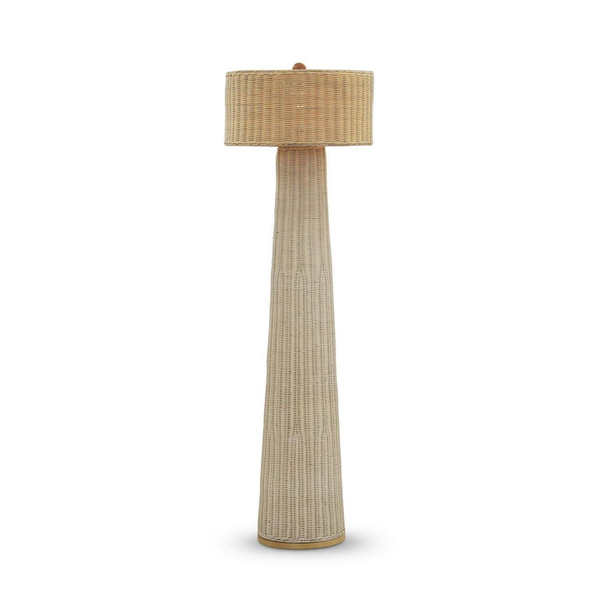 Bramble Uluwatu Rattan Floor Lamp - supplier example in RNAT