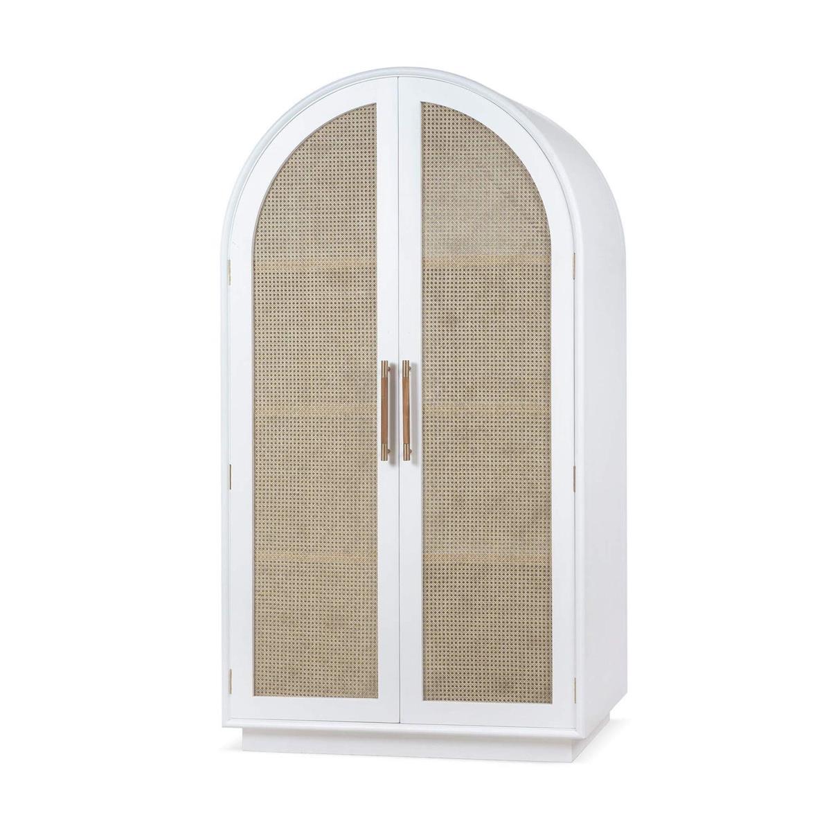 Bramble Vannes Wardrobe with Rattan Door - supplier example in TRW RNAT