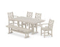 POLYWOOD Chippendale 6-Piece Farmhouse Dining Set — Sand