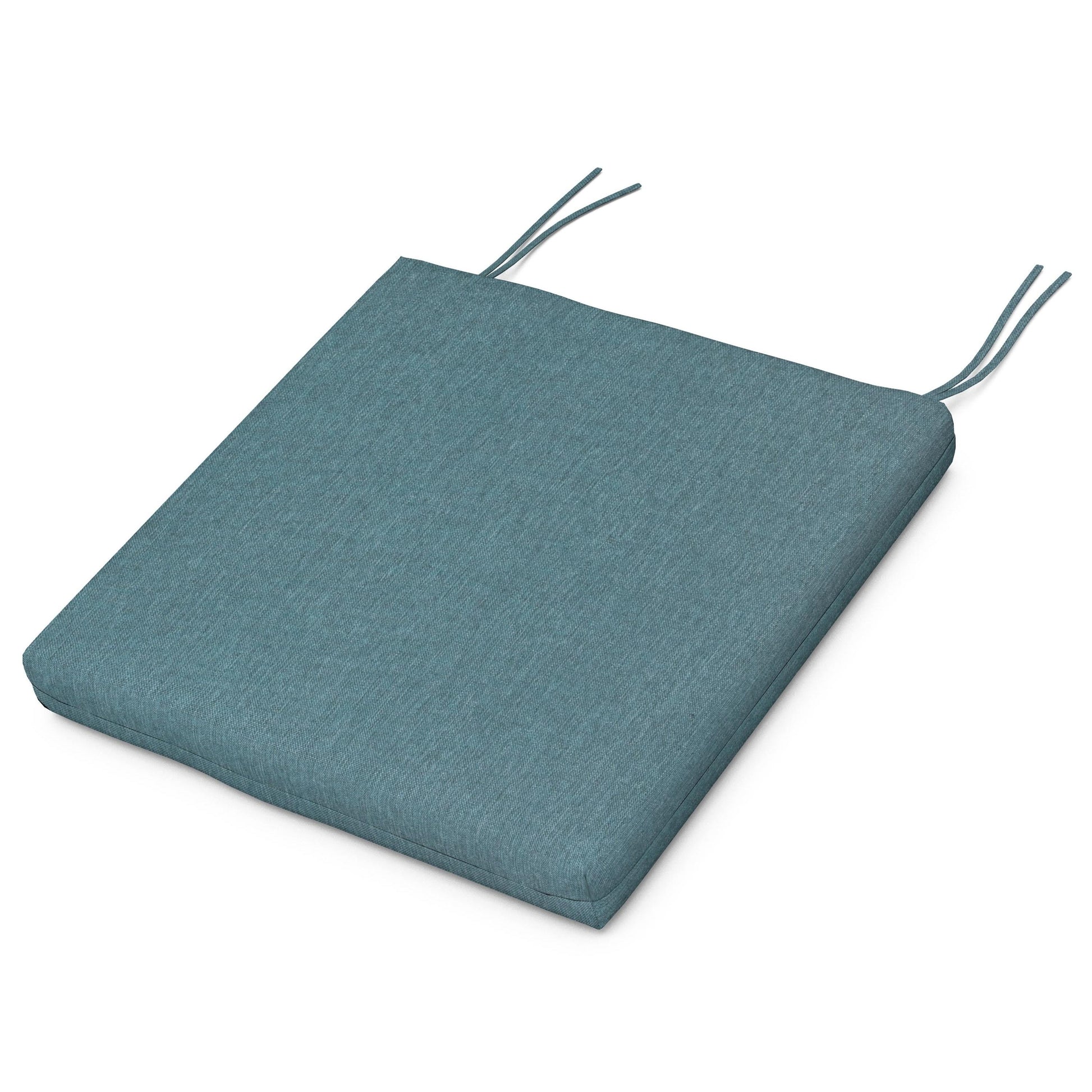 POLYWOOD Acadia Dining Side Seat Pad — Ocean Teal