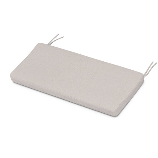 POLYWOOD Chinoiserie Bench Seat Cushion — Dune Burlap