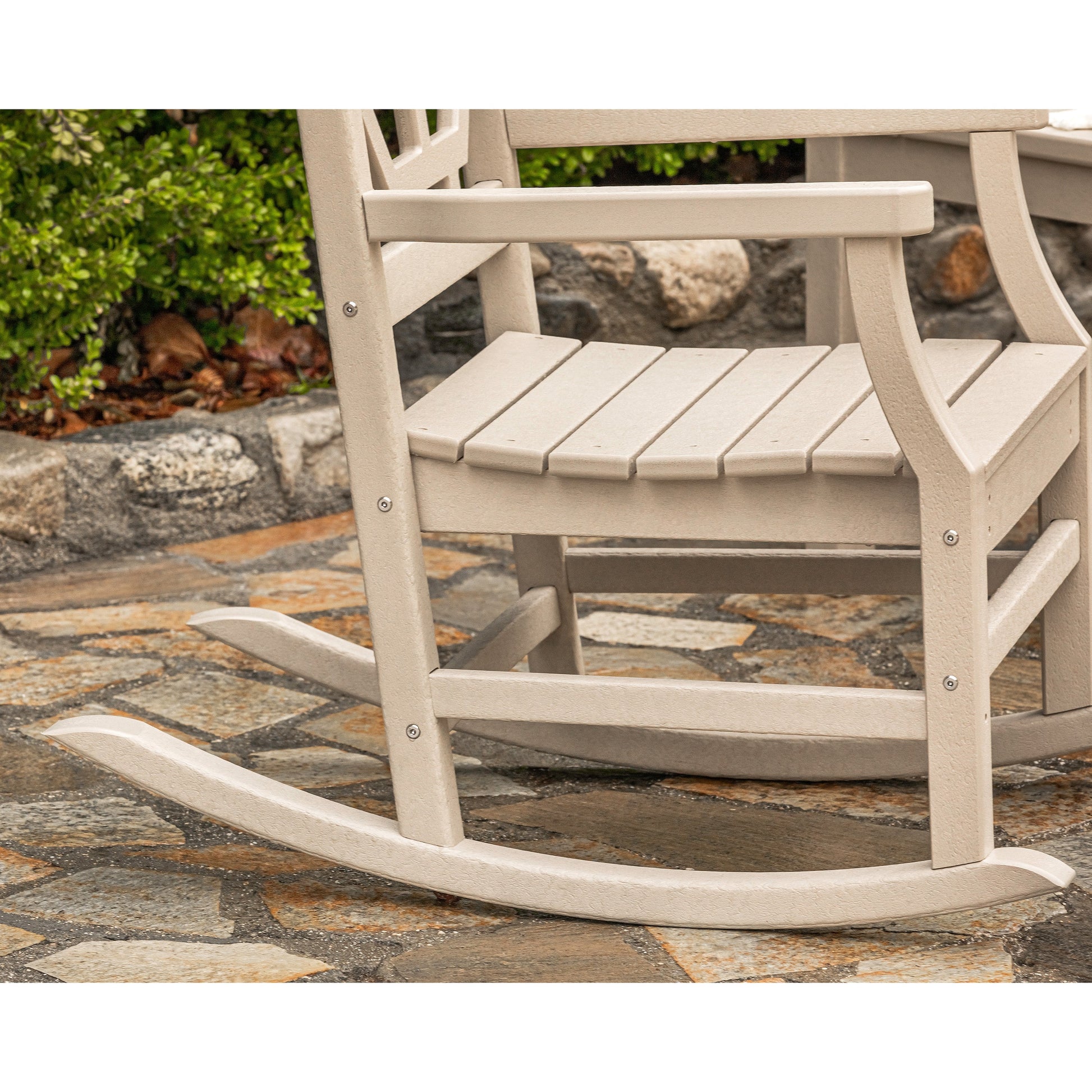 POLYWOOD Chinoiserie Rocking Chair