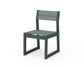 POLYWOOD EDGE Sling Dining Side Chair — Green / Dupioni Sea Mist Sling