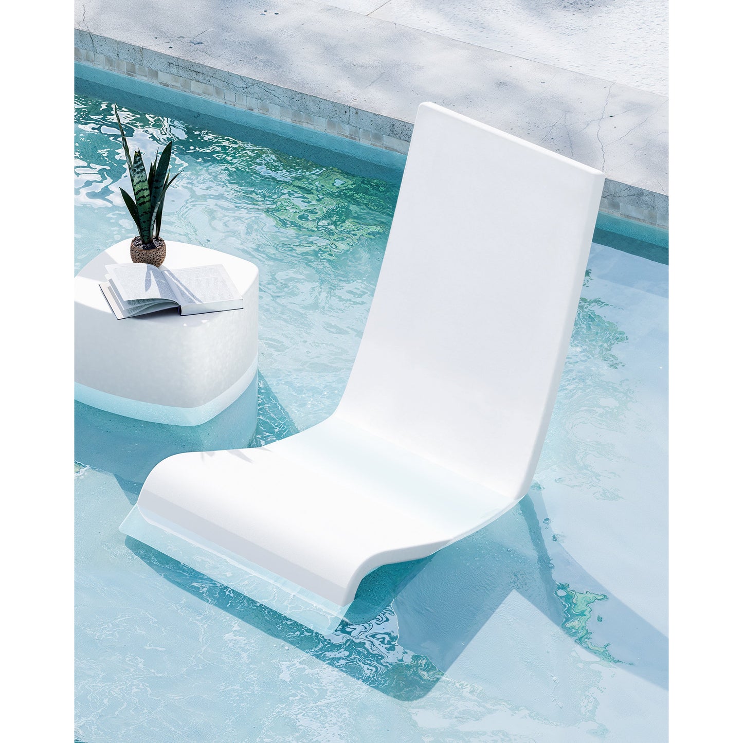 POLYWOOD Laguna In-Pool Side Table