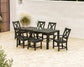 POLYWOOD Braxton 7-Piece Parsons Dining Set