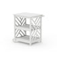POLYWOOD Chippendale Bar Cart — White