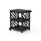 POLYWOOD Chippendale Bar Cart — Black