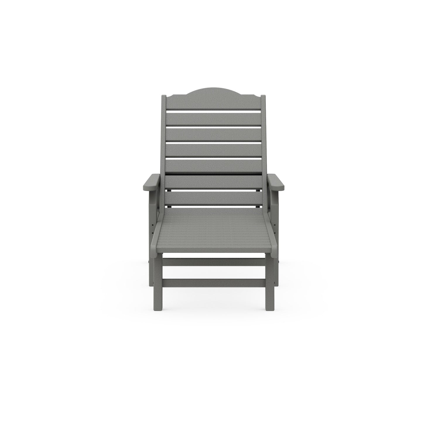 POLYWOOD Savannah Chaise with Arms and Wheels