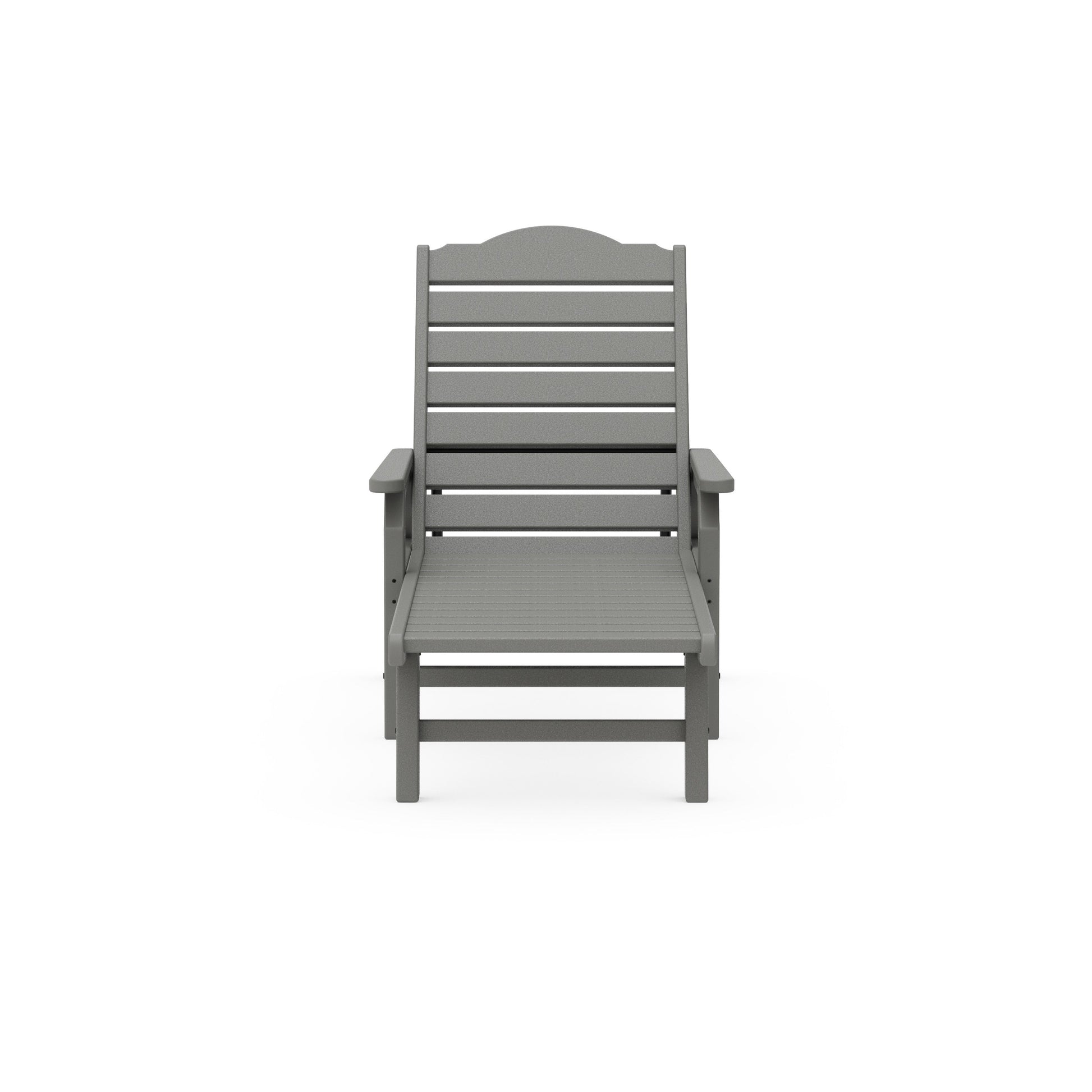 POLYWOOD Savannah Chaise with Arms and Wheels