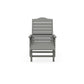 POLYWOOD Savannah Chaise with Arms and Wheels