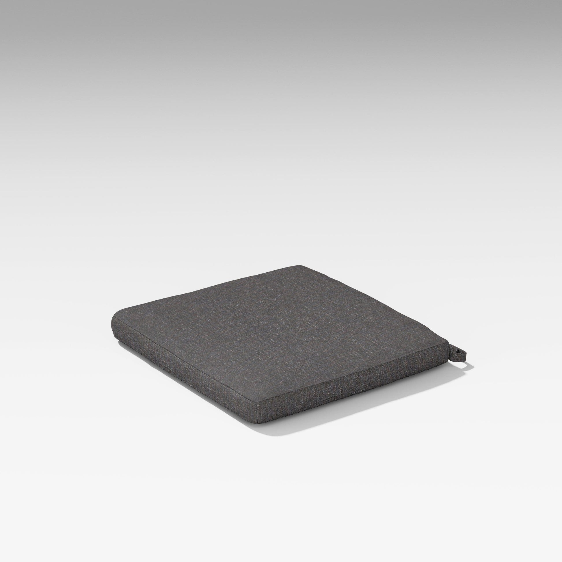 POLYWOOD Elevate Dining Chair Quick-Dry Seat Pad — Ash Charcoal