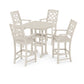 POLYWOOD Chinoiserie 5-Piece Bar Set — Sand