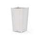 POLYWOOD Country Living Large Tapered Square Tall Planter Box — Vintage White