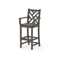 POLYWOOD Chippendale Bar Arm Chair — Driftwood
