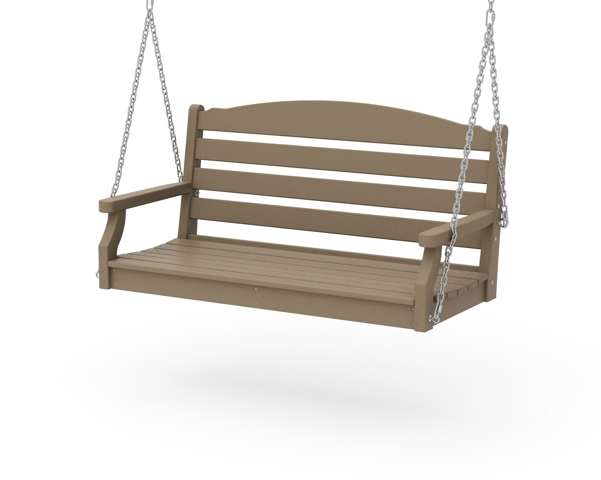 POLYWOOD Savannah 48" Swing — Vintage Sahara