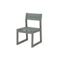 POLYWOOD EDGE Sling Dining Side Chair — Slate Grey / Dupioni Sea Mist Sling