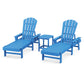 POLYWOOD South Beach Chaise 3-Piece Set FREE SHIPPING