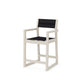 POLYWOOD EDGE Sling Counter Arm Chair — Sand / Black Sling
