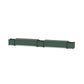 POLYWOOD 60" Vineyard Straight Double Planter Storage Bench Set — Green