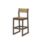 POLYWOOD EDGE Sling Bar Side Chair — Kona / Burlap Sling
