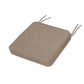 POLYWOOD Chinoiserie Side Chair Seat Cushion — Spiced Burlap