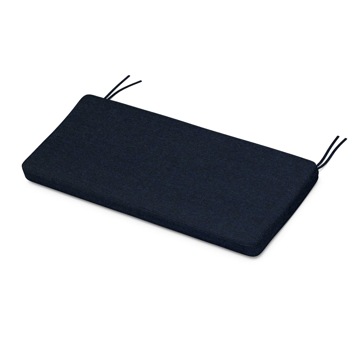 POLYWOOD Chinoiserie Bench Seat Cushion — Marine Indigo