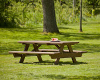 POLYWOOD Park 72" Picnic Table FREE SHIPPING