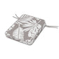 POLYWOOD Chinoiserie Rocker Seat Cushion — Leaf Grey Mist