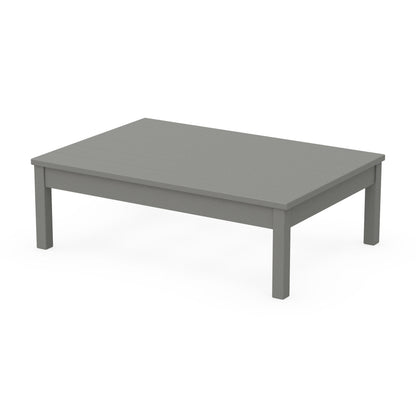 POLYWOOD 33" x 47" Coffee Table — Slate Grey