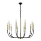 TRANSATLANTIQUE 34'' WIDE 10-LIGHT CHANDELIER - FREE SHIPPING !!!